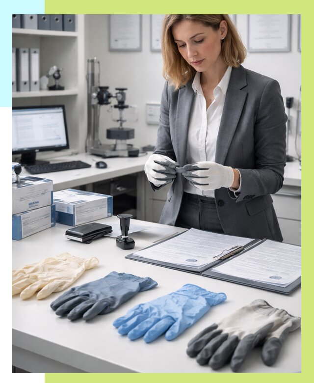 Сертификация перчаток в Великом Новгороде от 8696 р. | Алешин-Влк