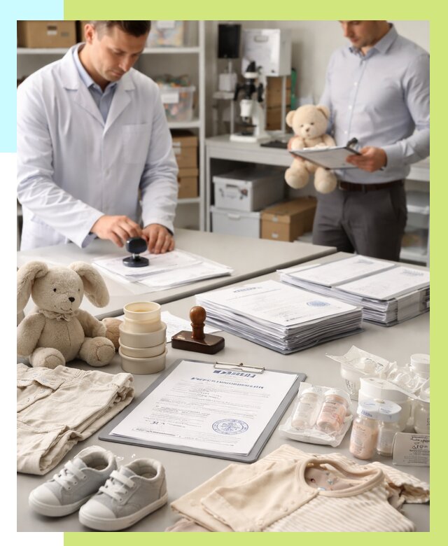 Сертификация детских товаров в Великом Новгороде от 15345 р. | Алешин-Влк