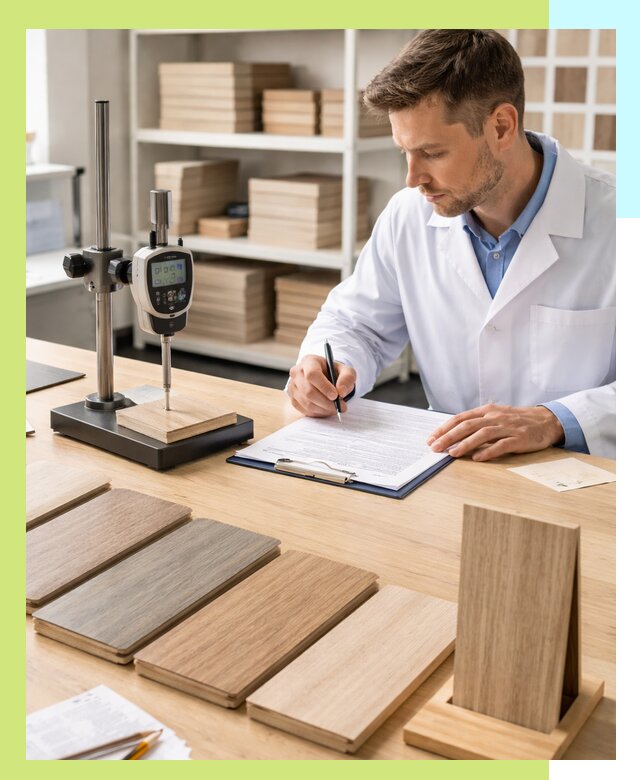 Сертификация ламината с испытаниями и оформлением документов в Великом Новгороде