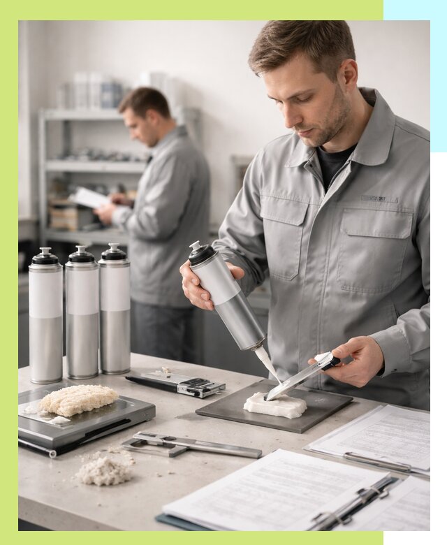 Сертификация монтажной пены и соответствие стандартам в Великом Новгороде