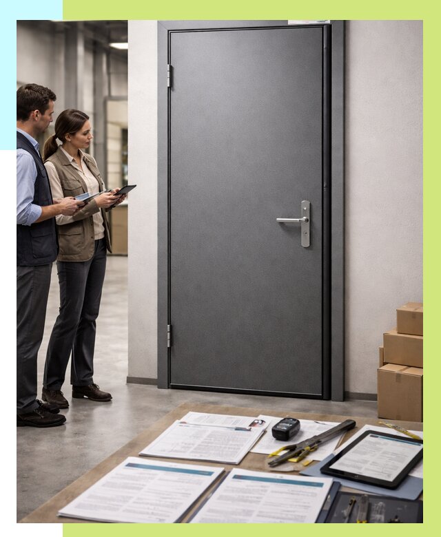 Сертификация противопожарных дверей в Великом Новгороде от 9207 р. | Алешин-Влк