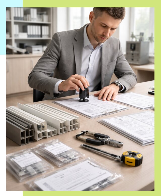 Сертификация ПВХ продукции в Великом Новгороде от 8696 р., Алешин-Влк