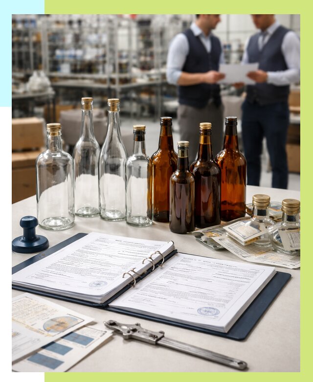 Сертификация стеклянных бутылок в Великом Новгороде от 25575 р. | Алешин-Влк