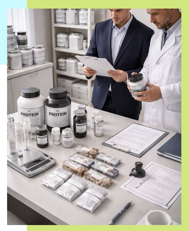 Сертификация спортивного питания в Великом Новгороде от 15345 р., Алешин-Влк