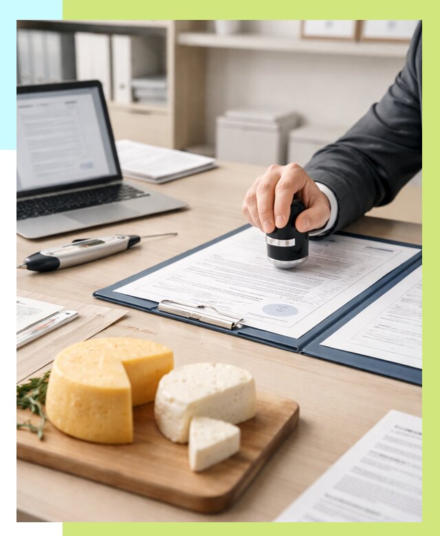 Сертификация сыров в Великом Новгороде от 15345 р | Сертификат на сыр Алешин-Влк