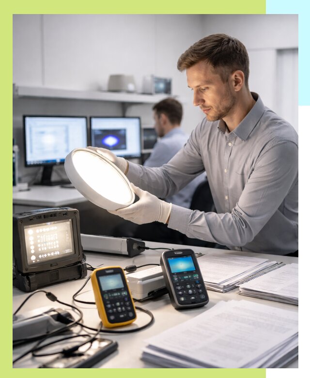 Сертификация светильников в Великом Новгороде: испытания и оформление