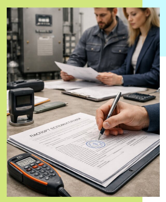 Оформление паспорта эксплуатации оборудования в Великом Новгороде