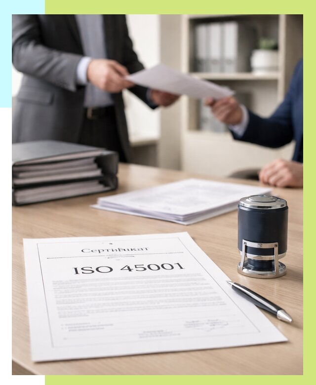 Сертификат ISO 45001 в Великом Новгороде под ключ от 46035 р. | Алешин-Влк