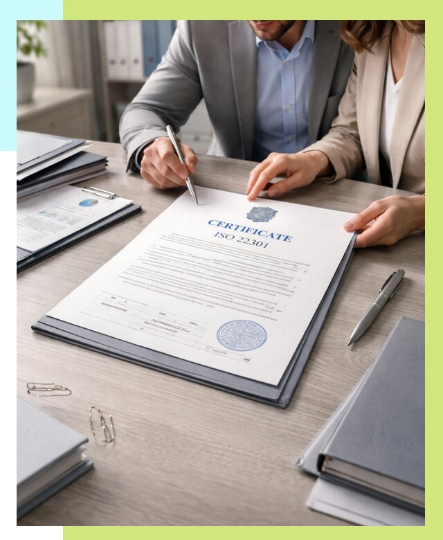Сертификат ISO 22301 в Великом Новгороде от 46035 р. | Алешин-Влк срочно