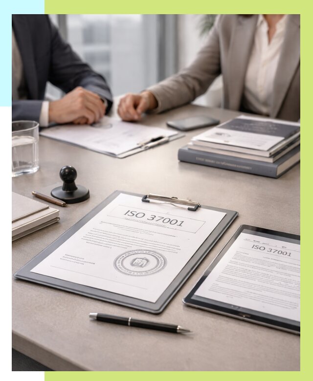 Сертификат ISO 37001 в Великом Новгороде оформить от 122760 р. Алешин-Влк