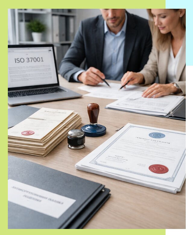Получение сертификата ISO 37001 по системе борьбы с коррупцией в Великом Новгороде